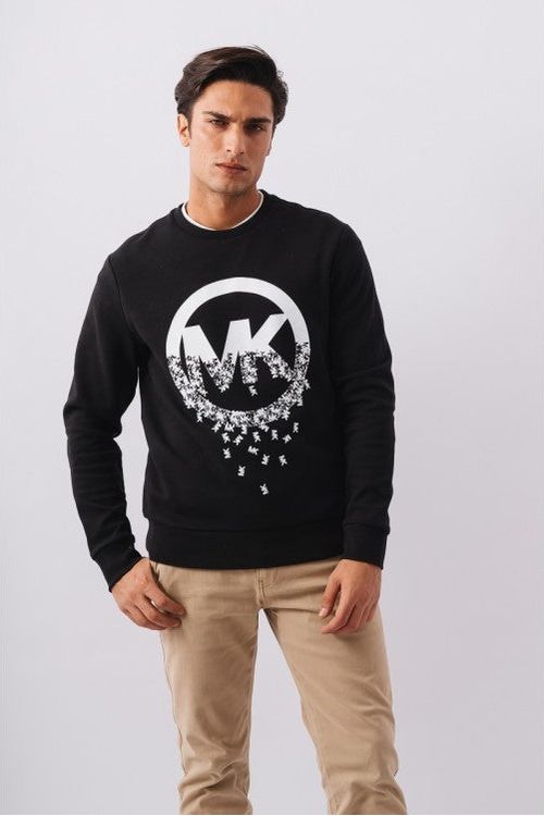MK DRIP LS CREW MOS
